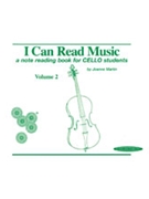 I Can Read Music Volume 2 by Martin Joanne for Cello Method (Vol 2)