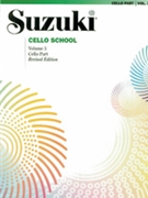 Suzuki Cello School - Volume 3 by Suzuki Shinichi for Cello Method (Vol 3 Revised)