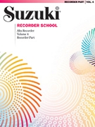Suzuki Alto Recorder School Volume 4 by Suzuki for Alto Recor