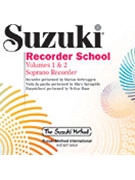 Suzuki Recorder School Sop Volume 1 & 2 by Suzuki Marion Verbruggen; M for CD