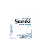 Suzuki Violin School - Volume 2 CD by Suzuki Shinichi Cerone David for Accompaniment CD