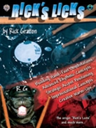 Rick's Licks by Gratton Rick - Uribe Ed - for Drum Set