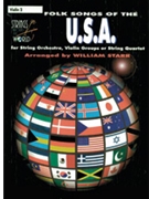 Strings Around the World - Folk Songs of the U.S.A. by - Starr William - for Violin