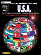 Strings Around the World - Folk Songs of the U.S.A. by - Starr William - for Viola