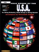 Strings Around the World - Folk Songs of the U.S.A. by - Starr William - for Cello