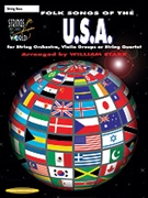 Strings Around the World - Folk Songs of the U.S.A. by - Starr William - for String Bas