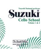 Suzuki Cello School - Volume 1 & 2 CD by Suzuki Shinichi Tsutsumi Tsuyoshi for Accompaniment CD (Vol 1&2 Tsutsumi Pla)