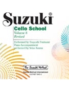 Suzuki Cello School - Volume 8 CD by Suzuki Shinichi Tsutsumi Tsuyoshi for Accompaniment CD (Vol 8 Tsutsumi Plays)