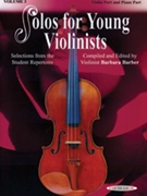 Solos For Young Violinists Volume 3 by - Barber Barbara - for Violin and Piano (Vol 3)