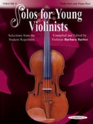 Solos For Young Violinists Volume 5 by - Barber Barbara - for Violin Collection (Vol 5)