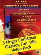 Five Finger Christmas Value Pack by Value Pack - Gerou - for Piano Collection