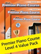 Premier Piano Course 4 Value Pack 2012 by Alexander Kowalchyk and Lancaster for Piano Method