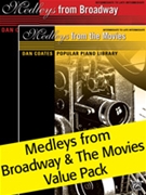 Dan Coates Popular Piano Library: Medleys from Broadway & Medley by - Coates Dan - for Piano