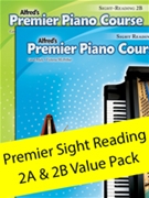 Premier Pno Course Sight Reading Value Pack Bk 2A & 2B by Alexander Kowalchyk and Lancaster for Piano Method