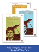 Mike Springer Favorite Solos Bk 1-3 Value Pack by Springer Mike for Value Pak