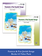 Famous & Fun Jewish Songs Bk 4-5 Value Pack by - Matz - for Value Pak