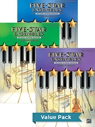 Five-Star Ensembles 1-3 (Value Pack) [Piano] for Value Pack