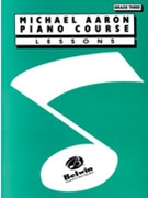 Lessons Grade 3 by Aaron Michael for Piano Method