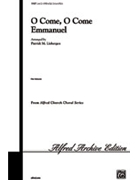 O Come O Come Emmanuel by - Liebergen Patrick M - for SATB