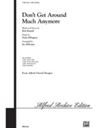 Don't Get Around Much Anymore by Ellington Duke - Althouse Jay - for SATB
