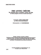 Living Creche The Christmas Story In S by Page and Shafferman for Instrumental Parts