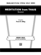 Meditation from Thans by Massenet Jules - Etling Forest - for Violin