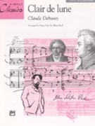 Clair De Lune by Debussy Claude - Small Allan - for Piano