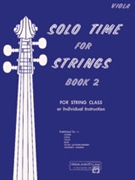 Solo Time For Strings Bk 2 by Etling and Siennicki for Viola