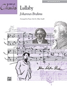 Lullaby by Brahms Johannes - Small - for Piano