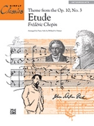 Etude Opus 10 # 3 E Major by Chopin Frederic - Palmer - for Piano