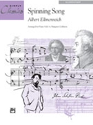Spinning Song Opus 14 #4 by Ellmenreich - Goldston - for Piano