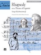 Rhapsody On A Theme Of Paganini by Rachmaninoff Sergei - Aaronson Sharon - for Piano