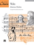 Waltz Opus 39 #15 by Brahms Johannes - Levine - for Piano