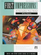 First Impressions Volume B by Dietzer M'lou for Piano Method