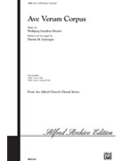 Ave Verum Corpus by Mozart Wolfgang Amadeus - Liebergen Patrick M - for SATB