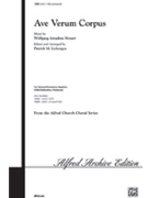 Ave Verum Corpus by Mozart Wolfgang Amadeus - Liebergen Patrick M - for SAB and Piano