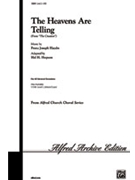 Heavens Are Telling by Haydn Joseph - Hopson Hal H - for SAB and Piano