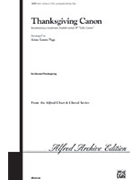 Thanksgiving Canon by - Page Anna - for Unison/2-Part