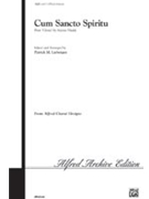 Cum Sancto Spiritu by Vivaldi Antonio Lucio - Liebergen Patrick M - for SATB