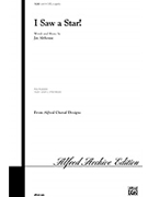 I Saw A Star by Althouse Jay for SATB a cappella