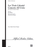 Let Their Celestial Concerts All Unite by Handel George Frideric - Liebergen Patrick M - for SATB