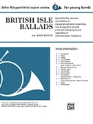 British Isle Ballads by Kinyon John for Full Score