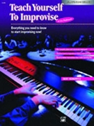 Teach Yourself To Improvise by Konowitz for Piano Method