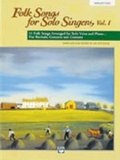 Folk Songs For Solo Singers Volume 1 by - Althouse Jay - for Medium High Voice (Book/CD)