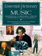 Essential Dictionary Of Music by Harnsberger L C Pocket size for Text
