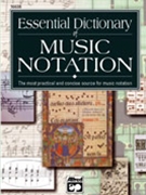 Essential Dictionary Of Music Notation by Gerou/Lusk for Text