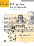 Fifth Symphony by Tchaikovsky Pyotr Ilyich - Small - for Piano