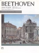 Ode To Joy by Beethoven Ludwig van - Aaronson Sharon - for Piano