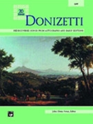 20 Songs by Donizetti Gaetano for Low Voice Collection