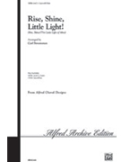 Rise Shine Little Light by - Albrecht Sally K - for 2-Part